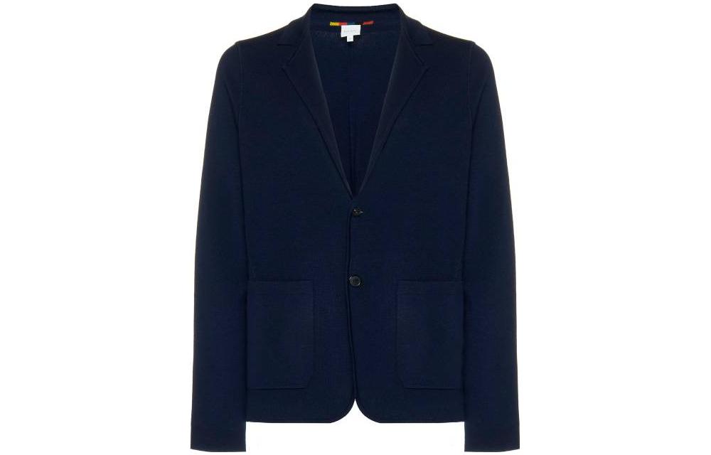 Paul Smith Solid Color Dual-Pocket Jacket Blue - M1R-580X-J01795-49