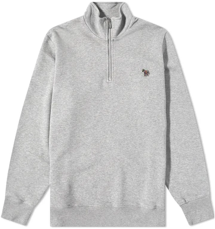 paul-smith-solid-color-half-zip-sweatshirt-gray-m2-r-168-t-kzebra-72