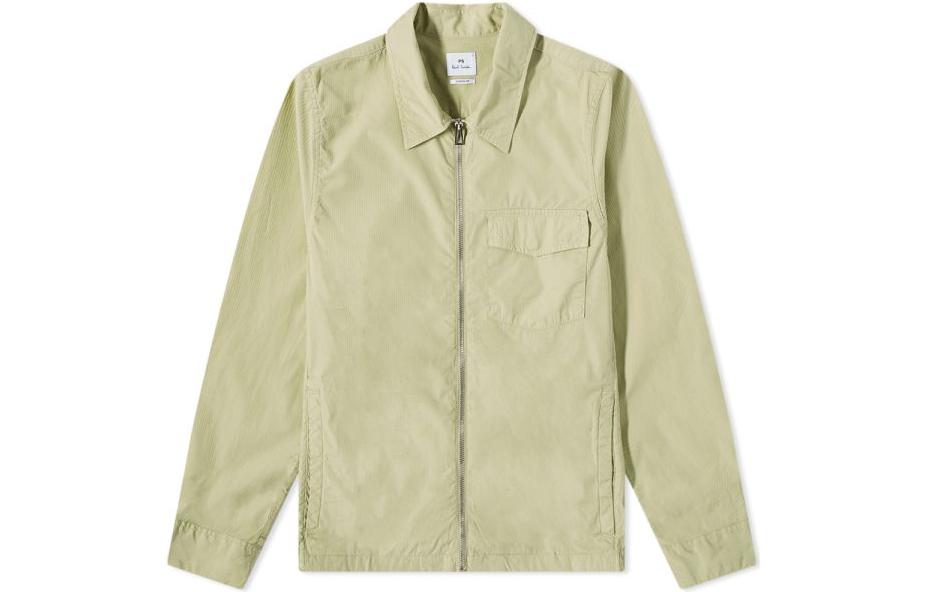 Paul Smith Solid Color Long Sleeve Jacket Beige M2R-650X-J21561-30