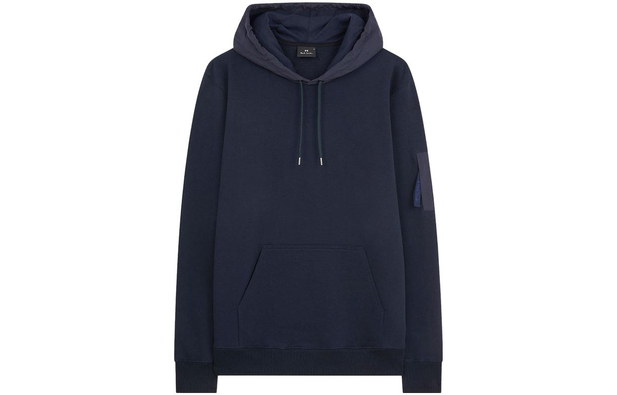 Paul Smith Solid Navy Blue Casual Hoodie M2R-229X-H21116-49