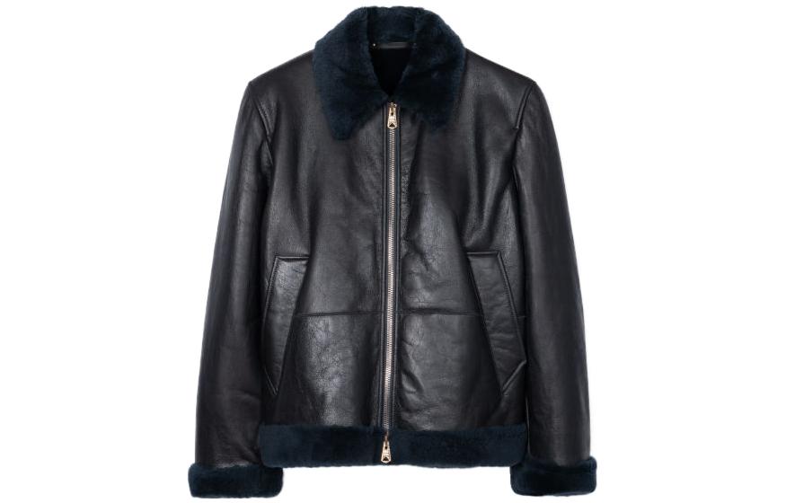 Paul Smith Solid Navy Blue Slim-Fit Long-Sleeve Jacket M1R-517Y-L02103-49