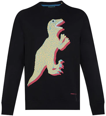 Paul Smith SS21 Baju Sejuk Cetakan Dinosaur Fleece Hitam M2R-027R-GP2711-79 Buy Paul Smith SS21 Baju Sejuk Cetakan Dinosaur Fleece Hitam M2R-027R-GP2711-79