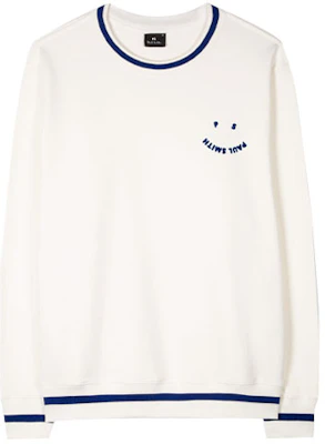 Paul Smith SS21 PS 休閒白色衛衣長袖上衣 - 時尚款式。 M2R-668U-F21169-02 Buy Paul Smith SS21 PS 休閒白色衛衣長袖上衣 - 時尚款式。 M2R-668U-F21169-02