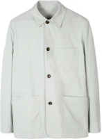 Paul Smith SS22 Mint Green Single-Breasted Shirt Jacket for Men M1R-017X-H01314-03 Paul Smith SS22 Mint Green Single-Breasted Shirt Jacket for Men M1R-017X-H01314-03