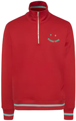 Paul Smith SS22 Smiley半拉链红色卫衣. M2R-204XP-H21169-25 Buy Paul Smith SS22 Smiley半拉链红色卫衣. M2R-204XP-H21169-25