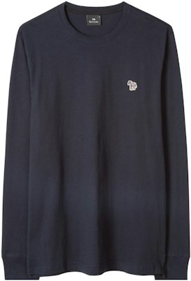Paul Smith SS23 海軍藍斑馬印花長袖圓領T恤 M2R828RKZEBRA49 Buy Paul Smith SS23 海軍藍斑馬印花長袖圓領T恤 M2R828RKZEBRA49