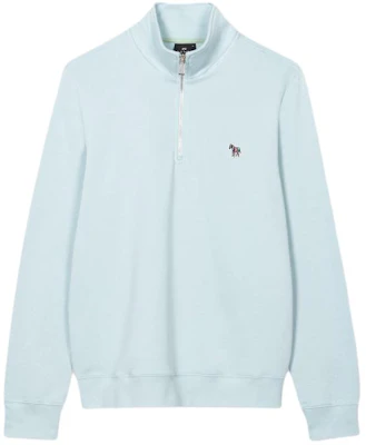 Paul Smith SS24 蓝色斑马标志半拉链套头衫男士卫衣 M2R-168TZ-M21116-41B Buy Paul Smith SS24 蓝色斑马标志半拉链套头衫男士卫衣 M2R-168TZ-M21116-41B