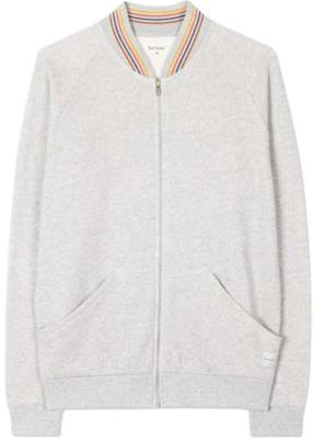 保罗史密斯 SS24 灰色条纹拉链夹克 休闲外套 M1A-540M-AU807-B70 Buy 保罗史密斯 SS24 灰色条纹拉链夹克 休闲外套 M1A-540M-AU807-B70