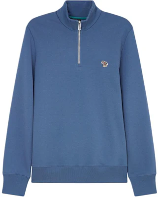 Sudadera Paul Smith SS24 Azul Marino con Logo de Cebra y Cuello Alto. M2R-168TZ-M21116-46 Buy Sudadera Paul Smith SS24 Azul Marino con Logo de Cebra y Cuello Alto. M2R-168TZ-M21116-46