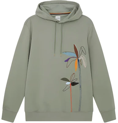 Paul Smith SS24 Sudadera Árboles Palma Bordada Gris Claro-Verde. M1R-489Y-NP4723-34 Buy Paul Smith SS24 Sudadera Árboles Palma Bordada Gris Claro-Verde. M1R-489Y-NP4723-34