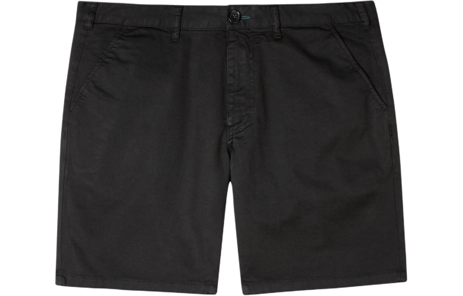 Paul Smith SS24 Zebra Print Stretch Casual Shorts Men’s Black M2R-035R-H21406-79