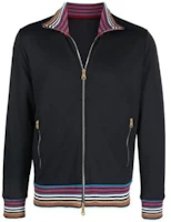 Paul Smith Striped High-Neck Zip-Up Track Jacket M1R-340X-H01695-49 Paul Smith Striped High-Neck Zip-Up Track Jacket M1R-340X-H01695-49