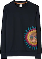 Paul Smith Sun Print Crewneck Sweatshirt - Dark Blue PUPC-677R-P1056-49 Paul Smith Sun Print Crewneck Sweatshirt - Dark Blue PUPC-677R-P1056-49