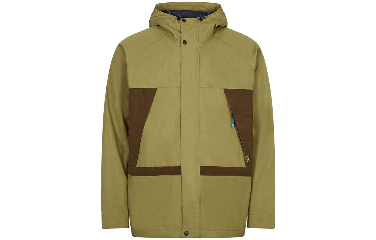 Paul Smith Windbreaker Hooded Jacket Army Green M2R-277X-H21526-35