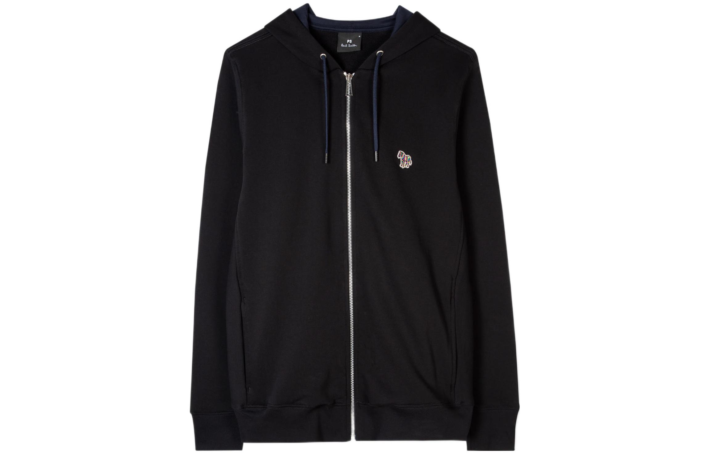 Paul Smith Zebra Logo Zip Hoodie Black () M2R-360R-FZEBRA-79