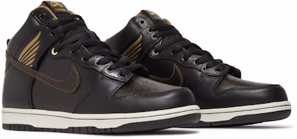 Cheap 當舖 x 耐吉 SB Dunk 高筒 '黑色' FJ0445-001