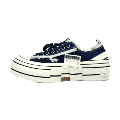 xVESSEL PEACE AND AFTER Canvas Low 'Slip Resistant Blue'