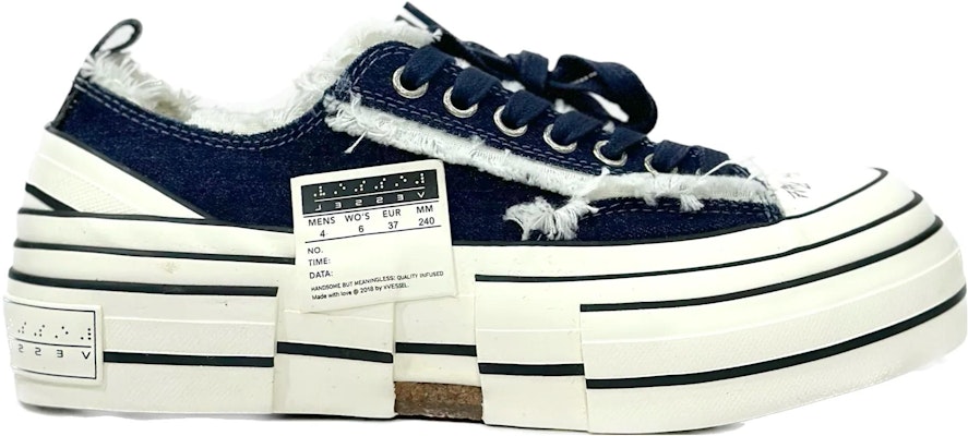 xVESSEL PEACE AND AFTER x Canvas Low 'Slip Resistant Blue' PA-23XVAC-02 Order xVESSEL PEACE AND AFTER x Canvas Low 'Slip Resistant Blue' PA-23XVAC-02