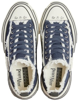 xVESSEL PEACE AND AFTER x Canvas Low 'Slip Resistant Blue' PA-23XVAC-02 Shop xVESSEL PEACE AND AFTER x Canvas Low 'Slip Resistant Blue' PA-23XVAC-02