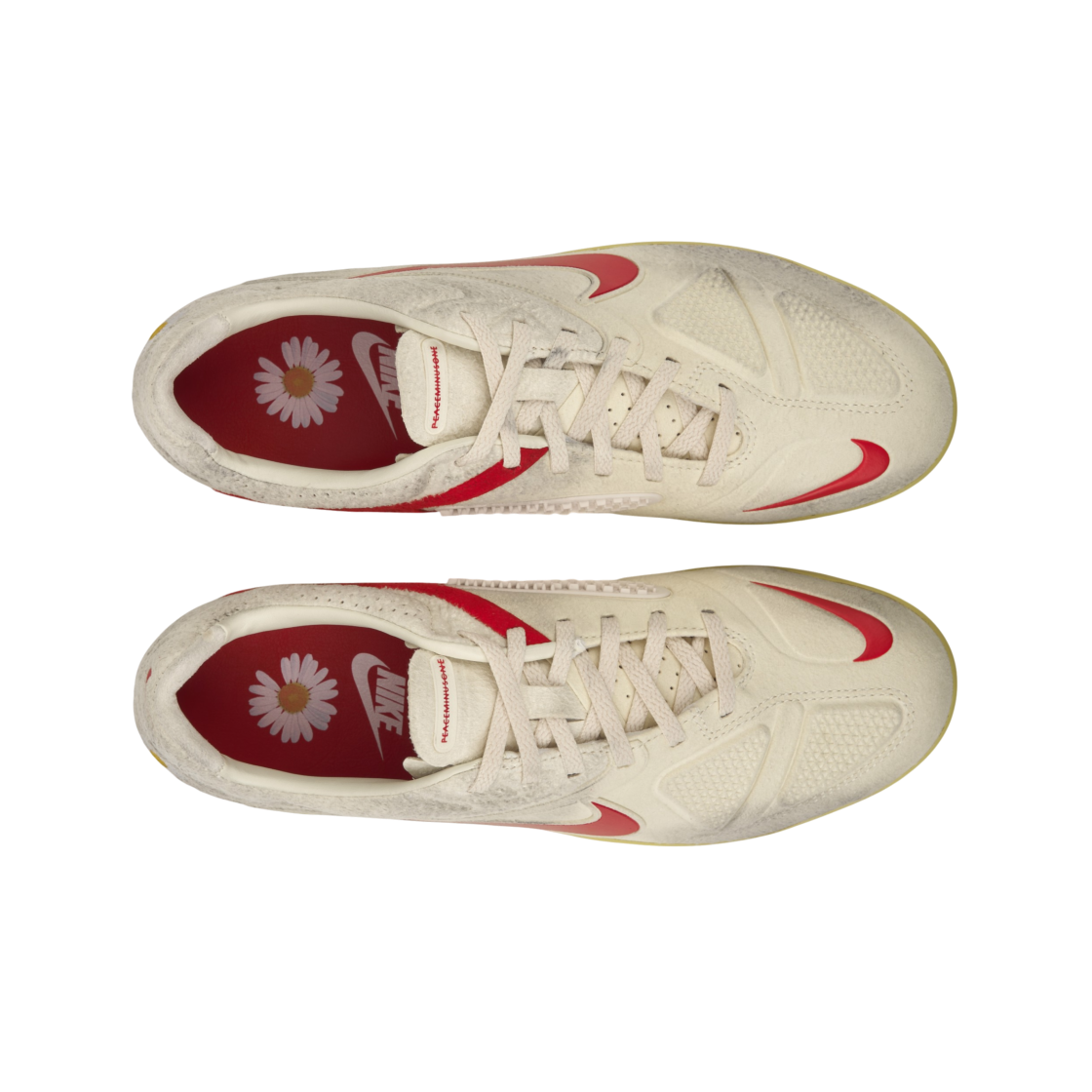 Details for PEACEMINUSONE x Nike Cryoshot CTR360 Maestri II 'Natural University Red' HQ1460-100
