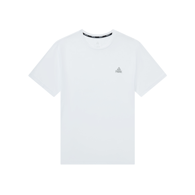 Peak 24H Ice Nest Jelly T-Shirt Summer Breathable Sports Tee  White DF642061 Big White