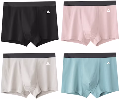 PEAK Black Cotton Breathable Boxer Briefs - Minimalist Design, Various Sizes YZ82218-2 Buy PEAK Black Cotton Breathable Boxer Briefs - Minimalist Design, Various Sizes YZ82218-2