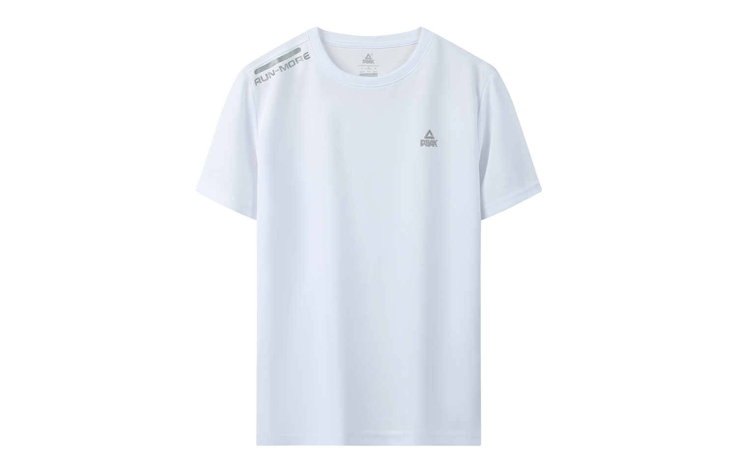 PEAK  Quick-Dry Breathable Sports Running Fitness T-Shirt Logo Gift Box YS41136 White