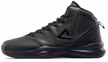 PEAK Black Gray Low-Top Basketball Shoes - Comfort, Shockproof, Waterproof. DA061201 Black and Gray PEAK Black Gray Low-Top Basketball Shoes - Comfort, Shockproof, Waterproof. DA061201 Black and Gray
