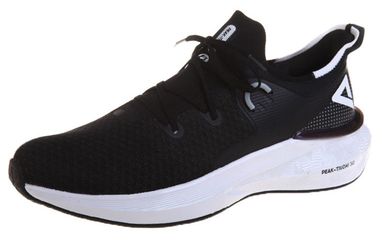 Peak Casual Sports Running Shoes 'Black and White' 圖 3
