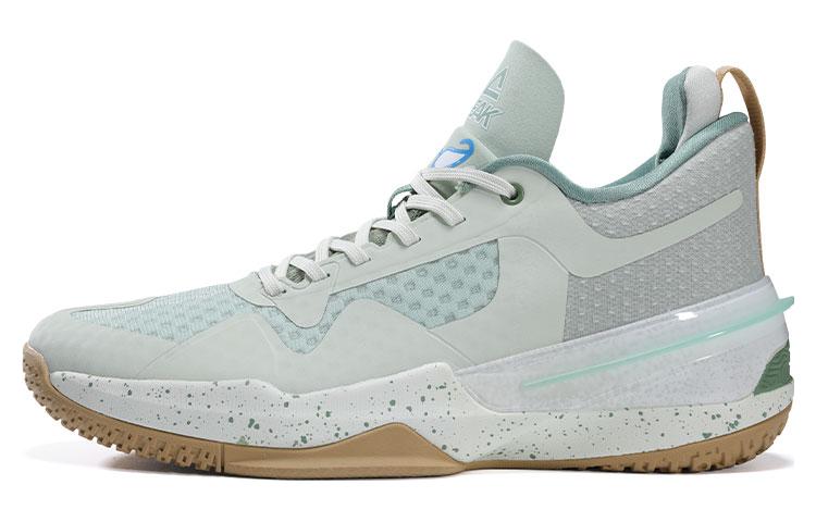 PEAK Flash 3 Low-Top Basketball Shoes Green - Anti-slip & Breathable. ET22693A Light Green