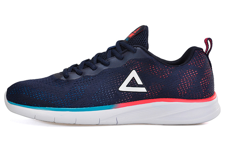 Peak Flyknit Breathable Low-Top Running Shoes 'Indigo Cyan' E72571H