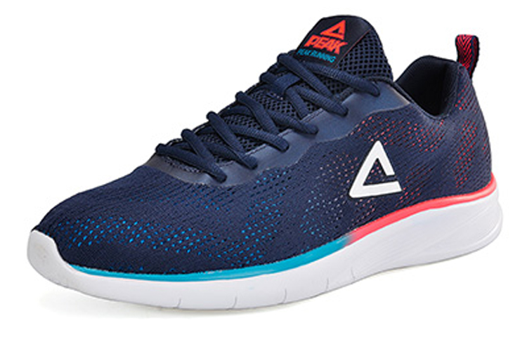 Peak Flyknit Breathable Low-Top Running Shoes 'Indigo Cyan' 圖 2