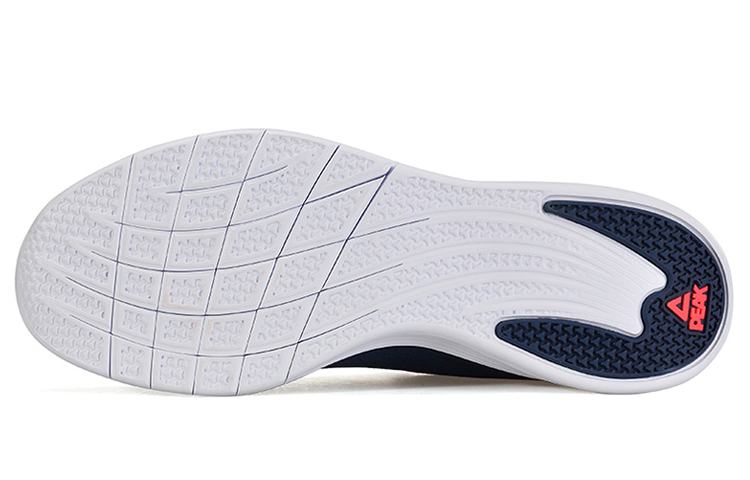 Peak Flyknit Breathable Low-Top Running Shoes 'Indigo Cyan' 圖 4