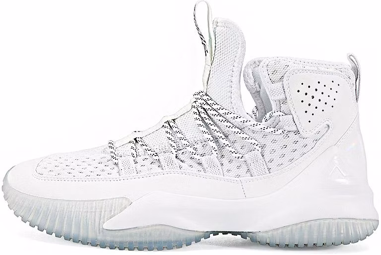 peak-high-top-basketball-shoes-white-knit-integrated-tongue-cushion-non-slip-da-830551-white-color