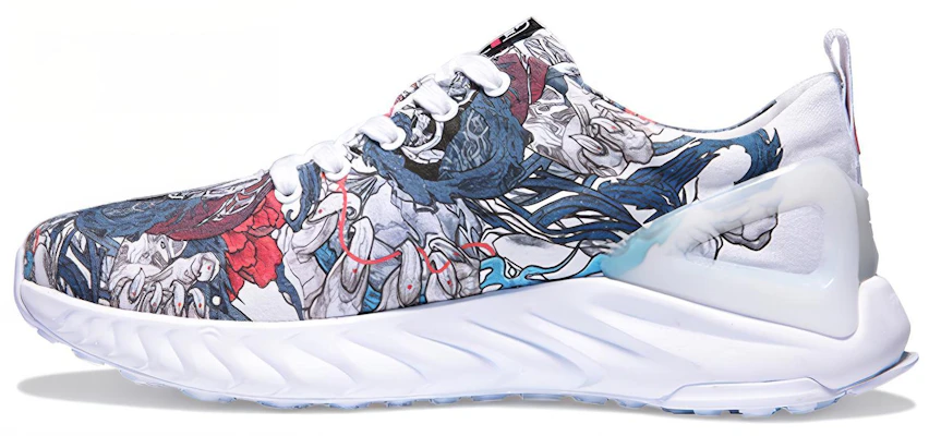 Peak IDX x Taichi Low Canvas ''Bianco Blu Rosso'' ''Graffiti'' E0400502 Buy Peak IDX x Taichi Low Canvas ''Bianco Blu Rosso'' ''Graffiti'' E0400502