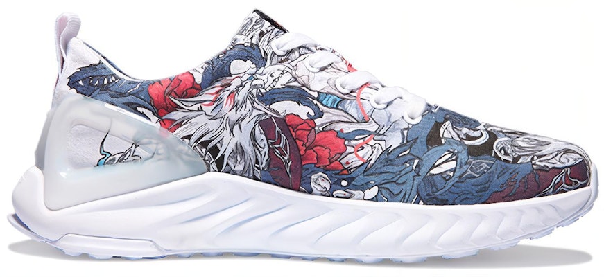 Peak IDX x Taichi Low Canvas 'White Blue Red' 'Graffiti' E0400502 Order Peak IDX x Taichi Low Canvas 'White Blue Red' 'Graffiti' E0400502