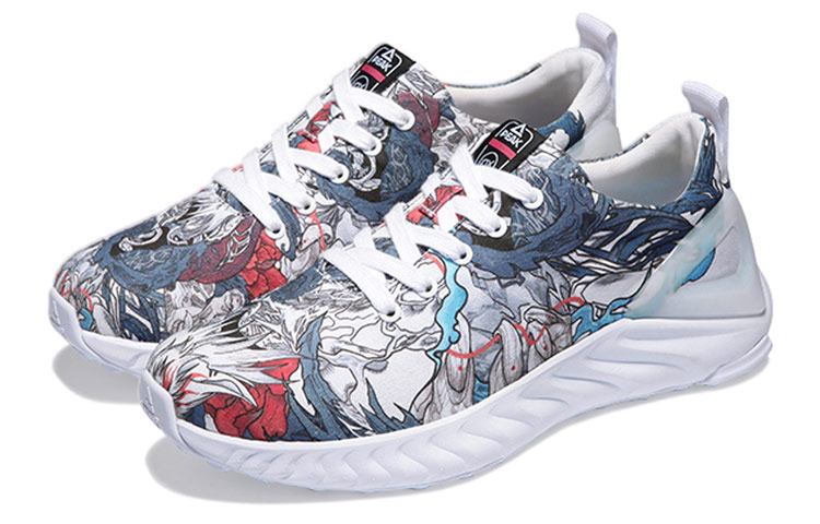 Lookbook Peak IDX x Taichi Low Canvas ''Bianco Blu Rosso'' ''Graffiti'' E0400502