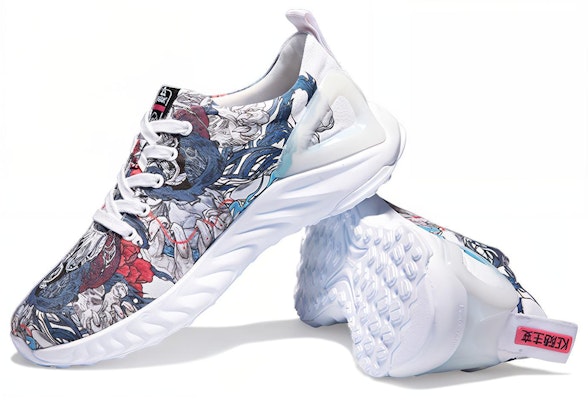 Peak IDX x Taichi Low Canvas 'White Blue Red' 'Graffiti' E0400502 Shop Peak IDX x Taichi Low Canvas 'White Blue Red' 'Graffiti' E0400502