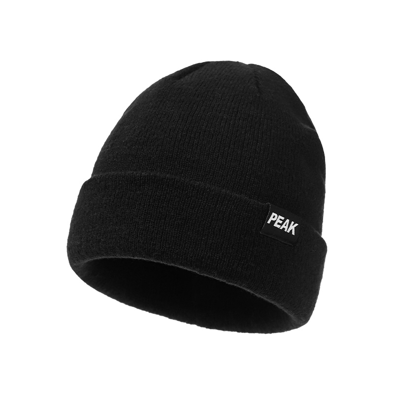PEAK Knit Beanie - Unisex Couple Style, Warm Polyester, Multiple Colors Available YH73423