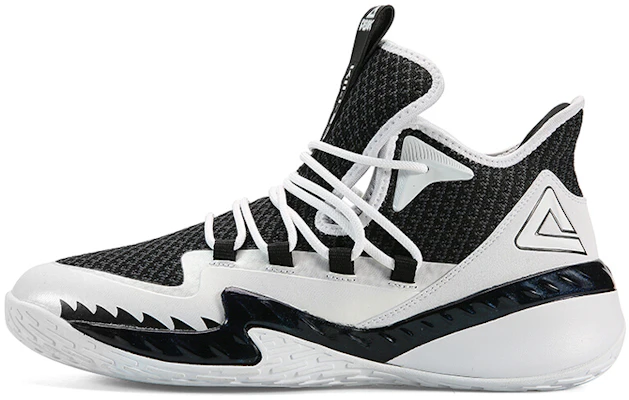 PEAK Mid-Top Basketball Shoes Black/White - Cushioned, Durable, Breathable. DA920231 Black and White Buy PEAK Mid-Top Basketball Shoes Black/White - Cushioned, Durable, Breathable. DA920231 Black and White