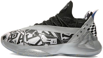 匹克 帕克七代 高筒 實戰籃球鞋 男款 銀色 退役版 閃電禮盒套裝 Order 匹克 帕克七代 高筒 實戰籃球鞋 男款 銀色 退役版 閃電禮盒套裝