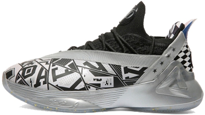 匹克 帕克七代 高筒 實戰籃球鞋 男款 銀色 退役版 閃電禮盒套裝 Order 匹克 帕克七代 高筒 實戰籃球鞋 男款 銀色 退役版 閃電禮盒套裝