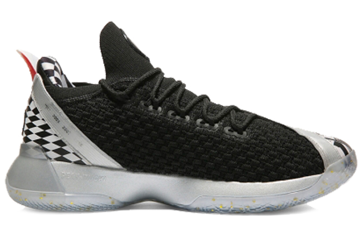 Shop 匹克 帕克七代 高筒 實戰籃球鞋 男款 銀色 退役版 閃電禮盒套裝