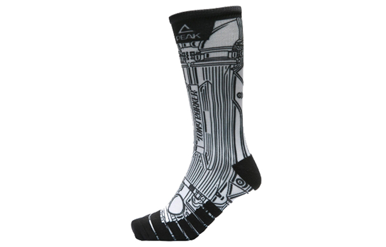 Cheap 匹克 帕克七代 高筒 實戰籃球鞋 男款 銀色 退役版 閃電禮盒套裝