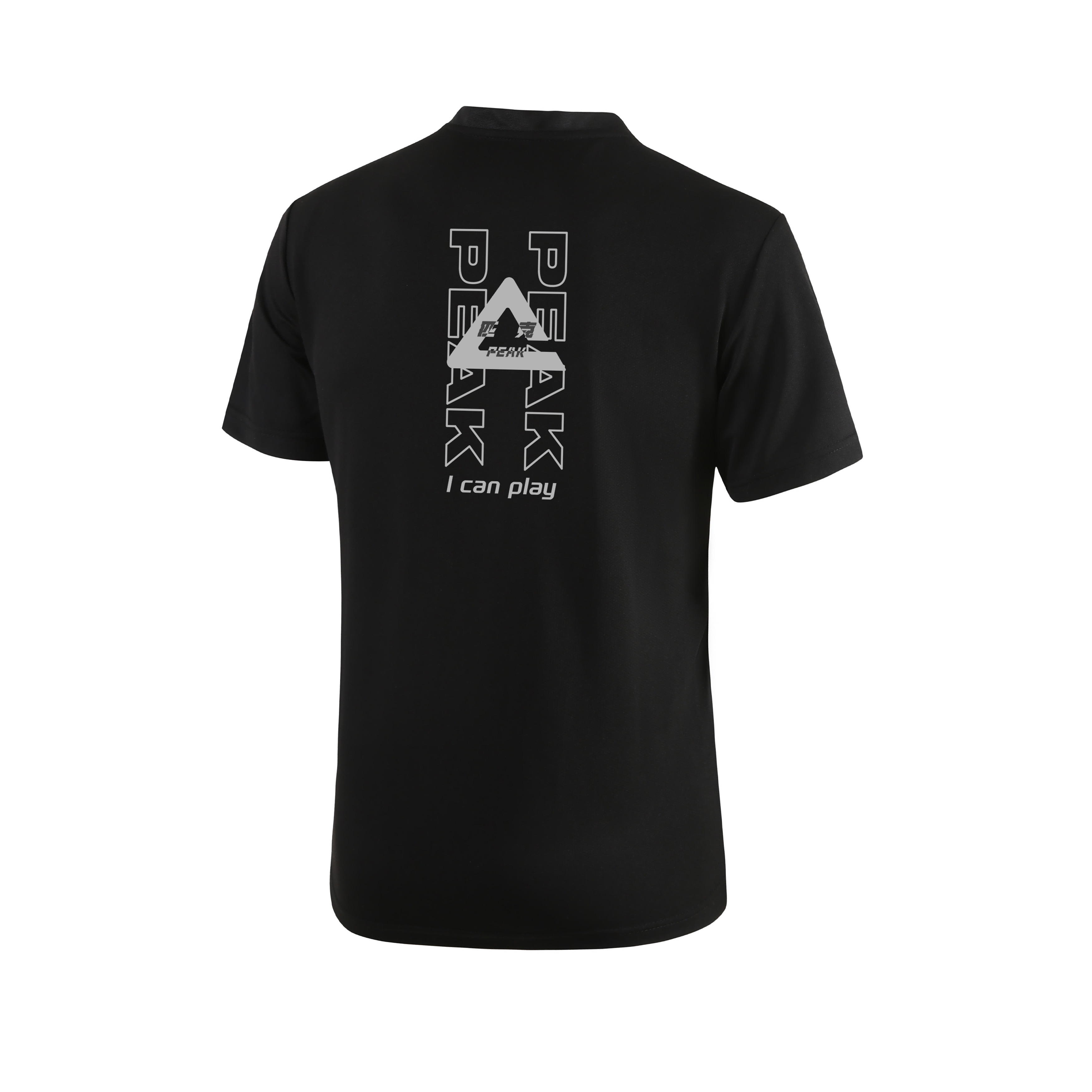 PEAK Reflective Logo Breathable Quick-Dry Unisex Sports T-Shirt YS11357B