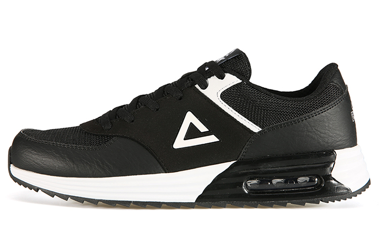 Peak Running Shoes 'Black White'