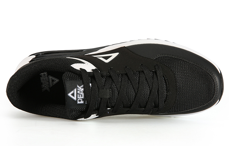 Peak Running Shoes 'Black White' 圖 3