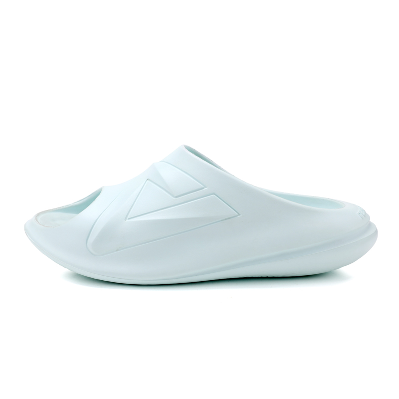 PEAK Slip-Resistant Durable EVA Leather Slide Sandals for Men. ET42027L Mizulan (Water Blue)