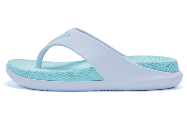PEAK Taichi 3.0 Quiet Non-Slip Flip Flops Men’s Blue White ET22107L White Orchid