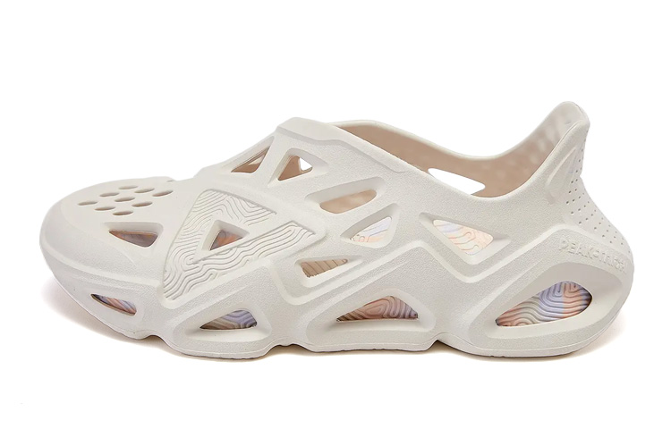 PEAK Taichi EVA Clog Shoes Lightweight Canvas White ET41897L Canvas White